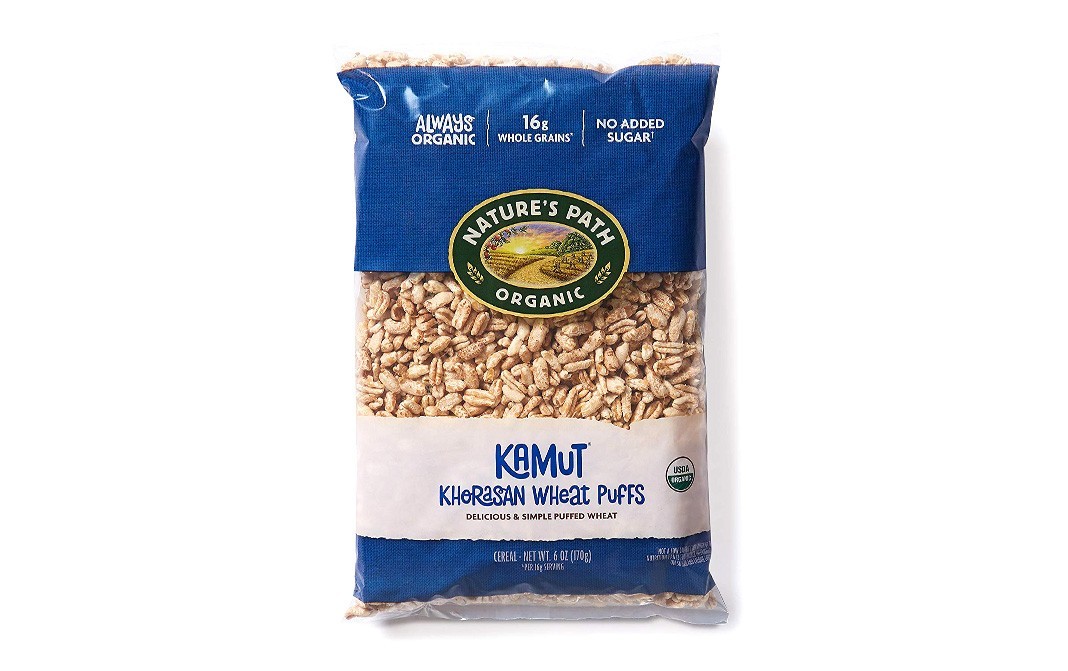 Nature's Path Organic Kamut Khorasan Wheat Puffs Pack 170 grams - Reviews | Nutrition 